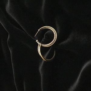 Gold and Silver Earrings